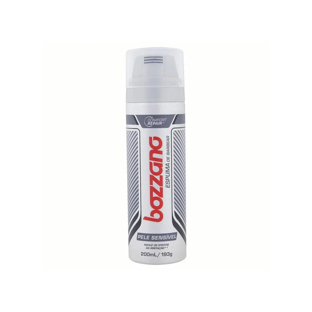 Espuma Barbear Bozzano Pele Sensível 190G