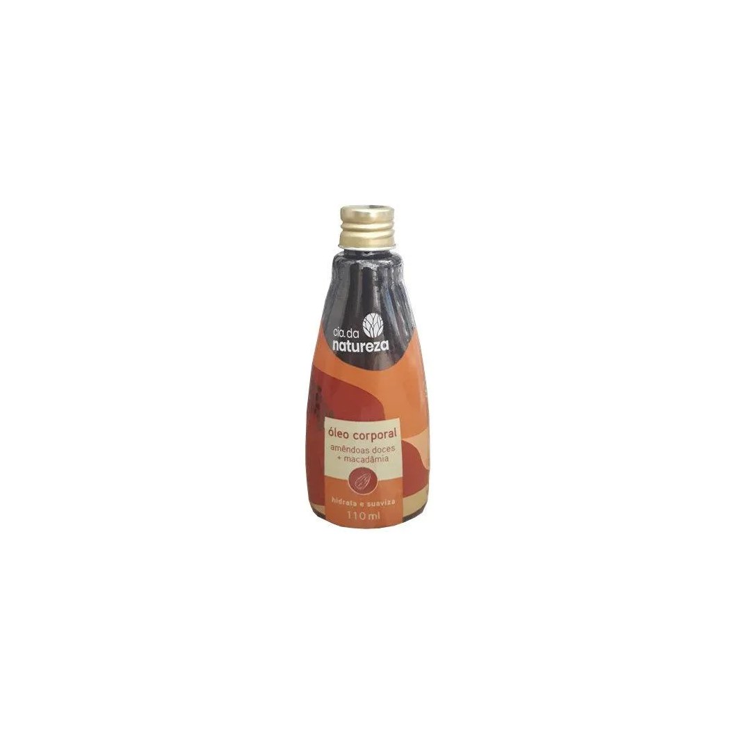Óleo Corporal Cia da Natureza Amêndoas e Macadâmia 100ml