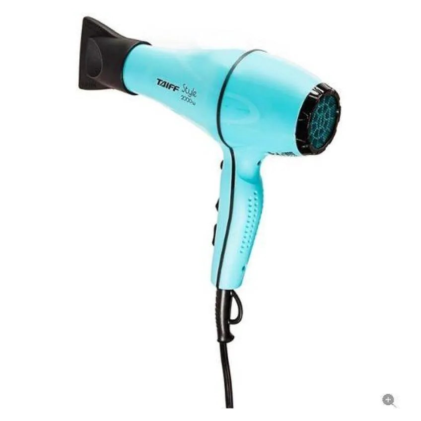 Secador de Cabelo Profissional Taiff Style Azul Tiffany 2000w 127v