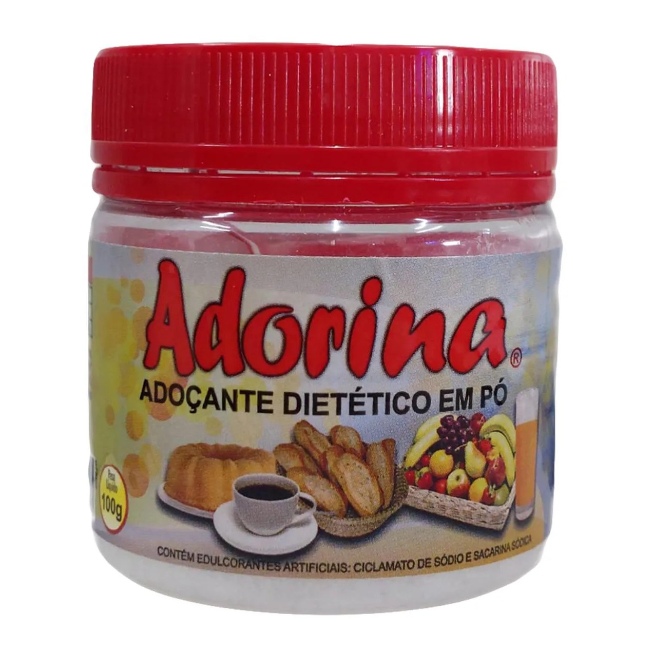 Adorina Adoçante Dietético em Pó 100g Caxinauá