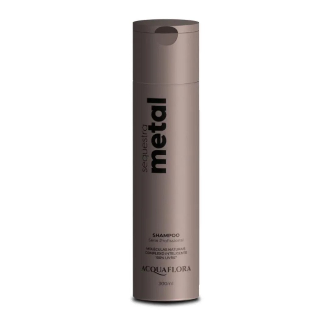 Shampoo Acquaflora Sequestra Metal Purificante Antiresíduos 300ml