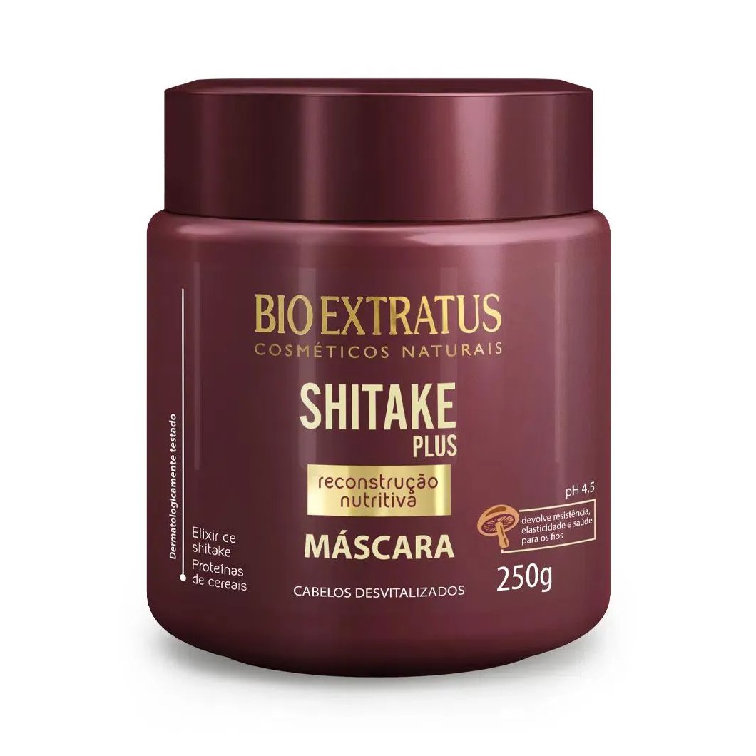Máscara Bio Extratus Shitake Plus 250g