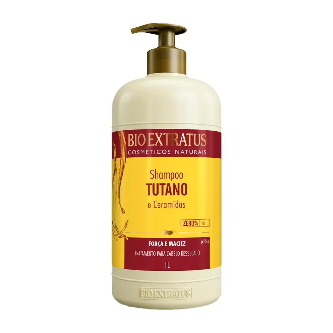 Shampoo Tutano Bio Extratus - 1l Força e Maciez