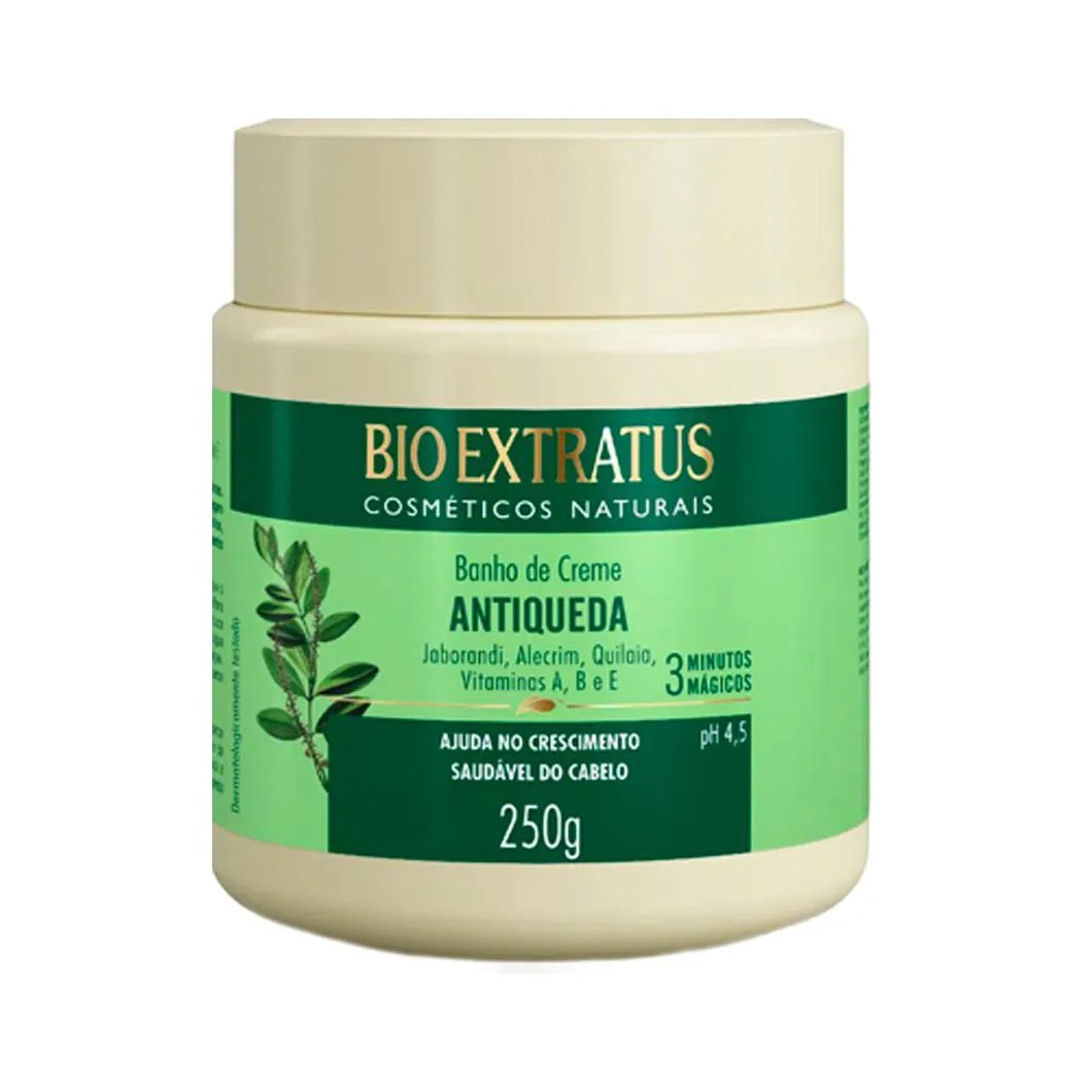 Banho de Creme Bio Extratus Jaborandi Antiqueda 250g Nf