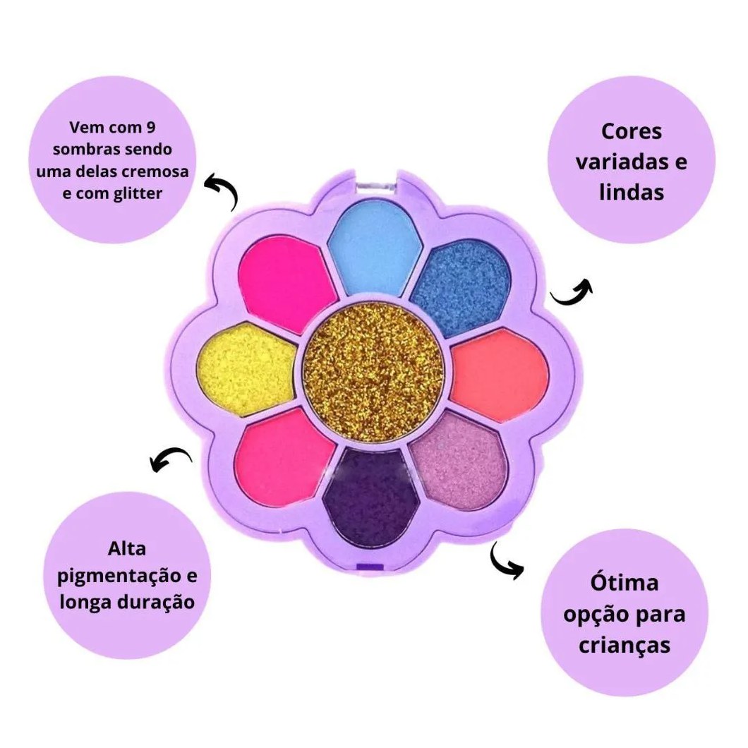 Paleta de Sombras Jasmyne Tropical Teen Tucano A 10g
