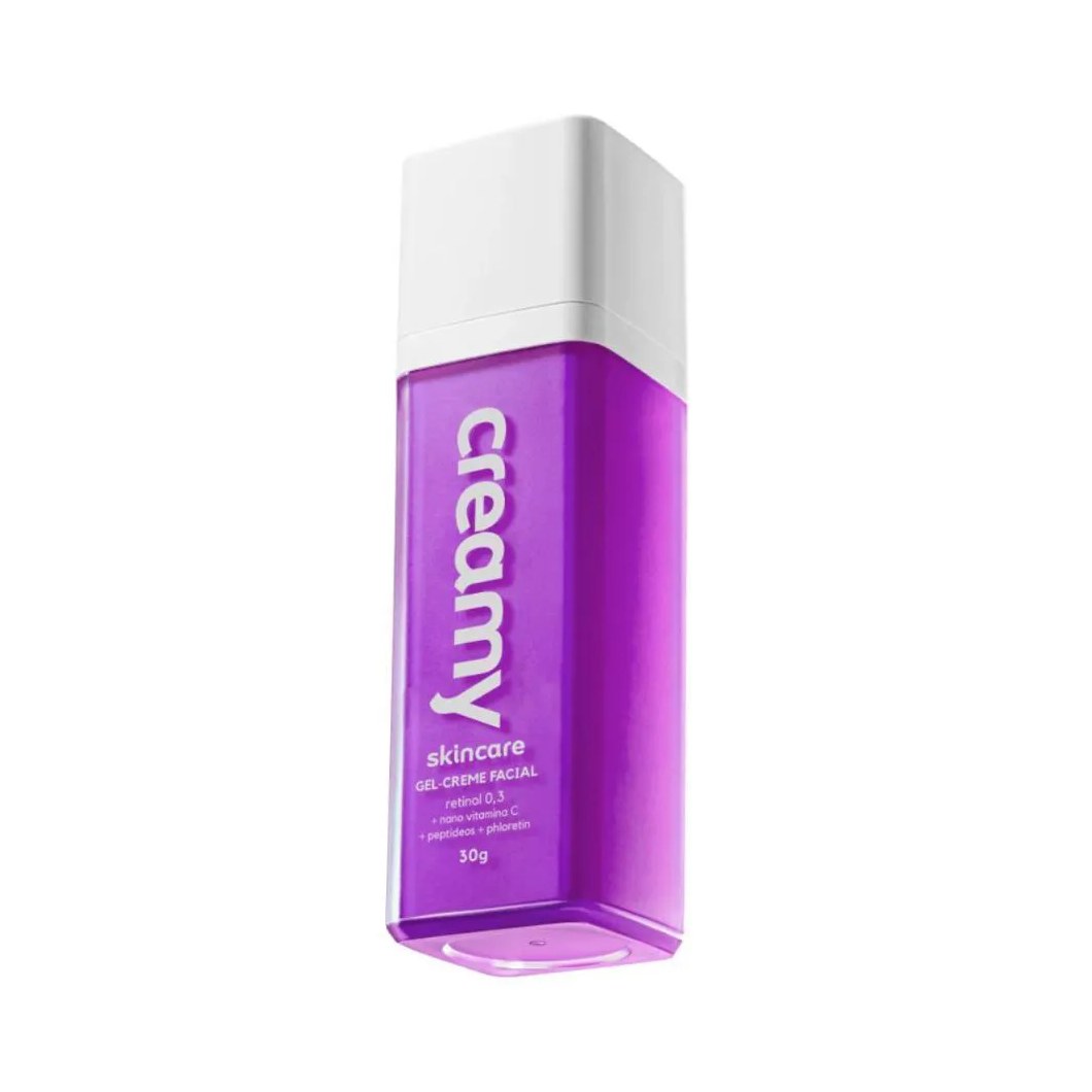 Gel-creme Retinol 0,3 Creamy Skincare Antirrugas Concentrado 30g