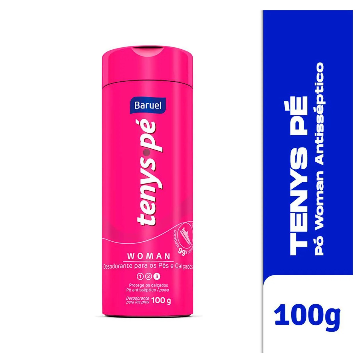Talco para os Pés Tenys Pé Woman