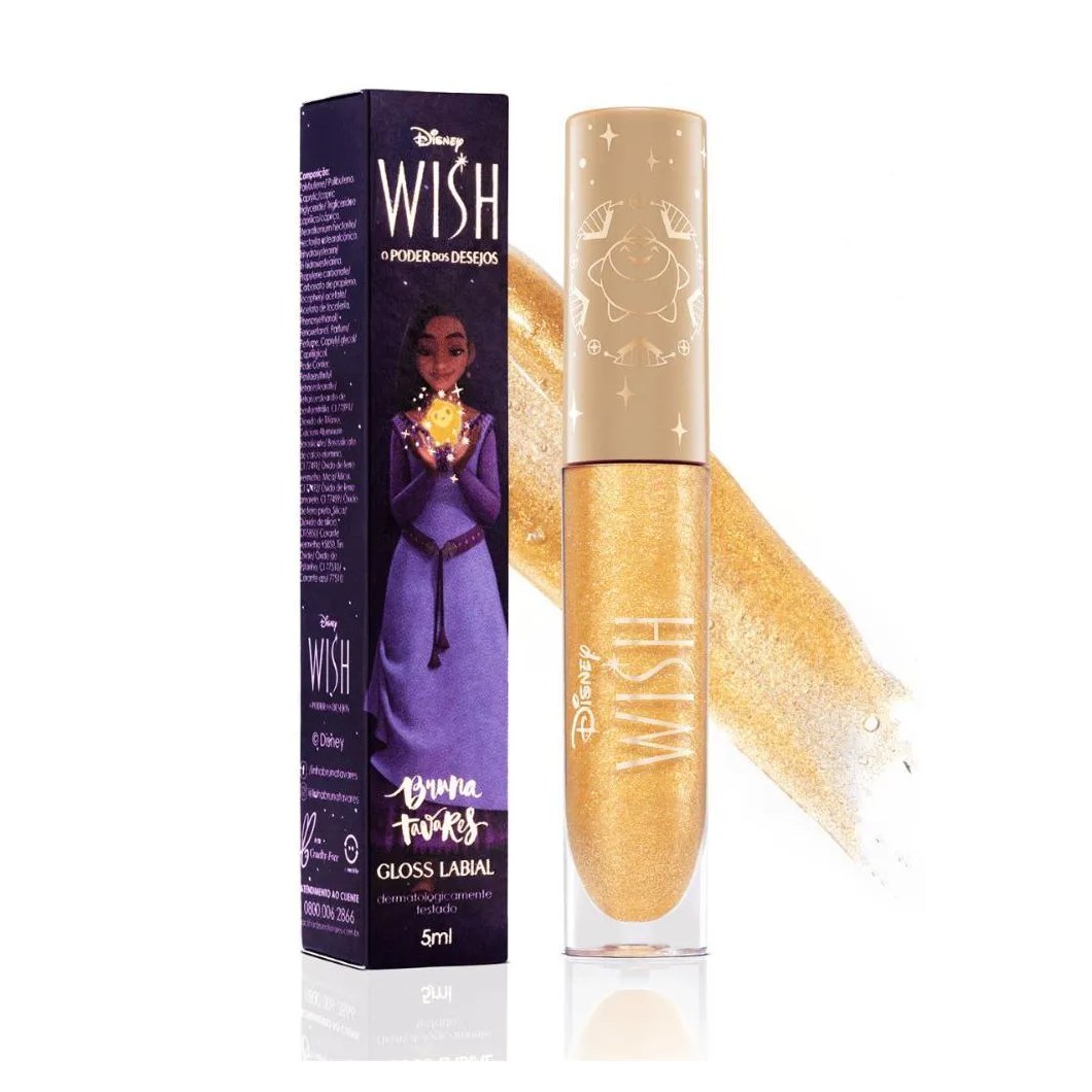 Gloss Labial Bruna Tavares Disney Wish 5ml