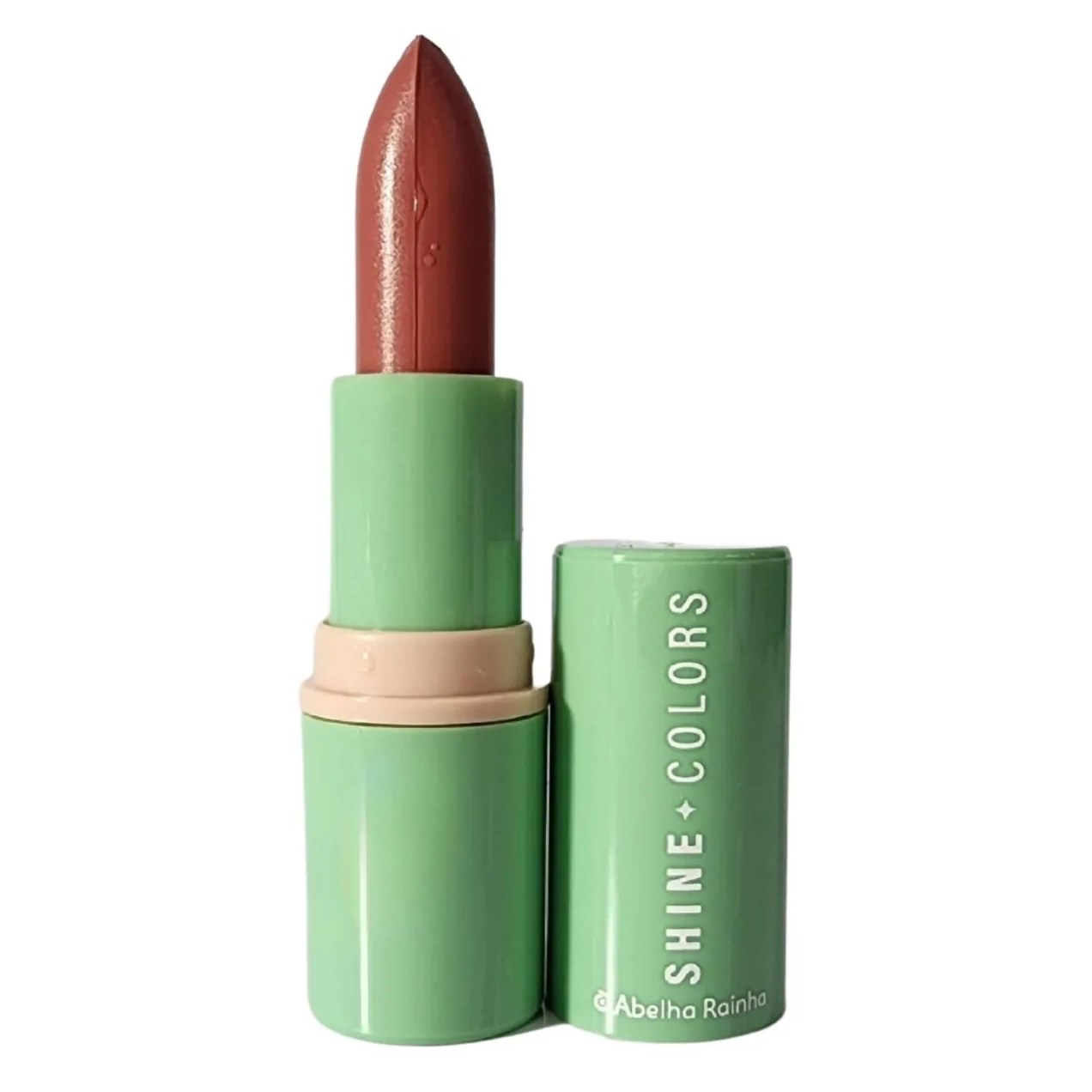 Batom Matte Aveludado Rosé Veludo Shine Colors Abelha Rainha 4g