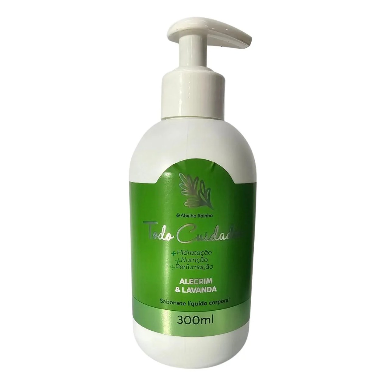 Sabonete Liquido Corporal Alecrim e Lavanda Todo Cuidado Mais Abelha Rainha 300ml