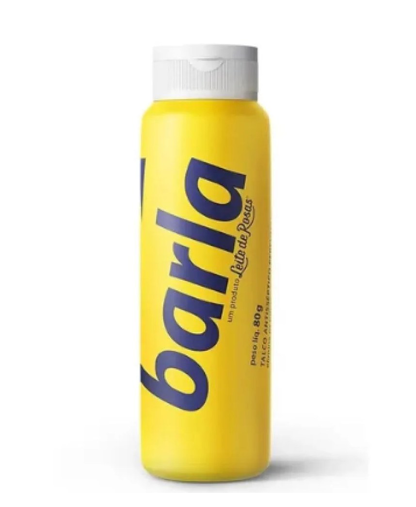 Talco Antisséptico Perfumado Barla 80G