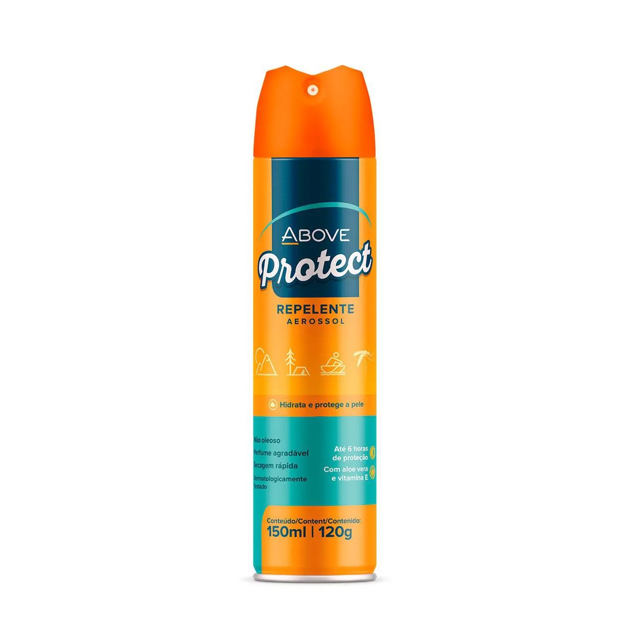 Repelente de Insetos Above Protect Aerossol 150ml