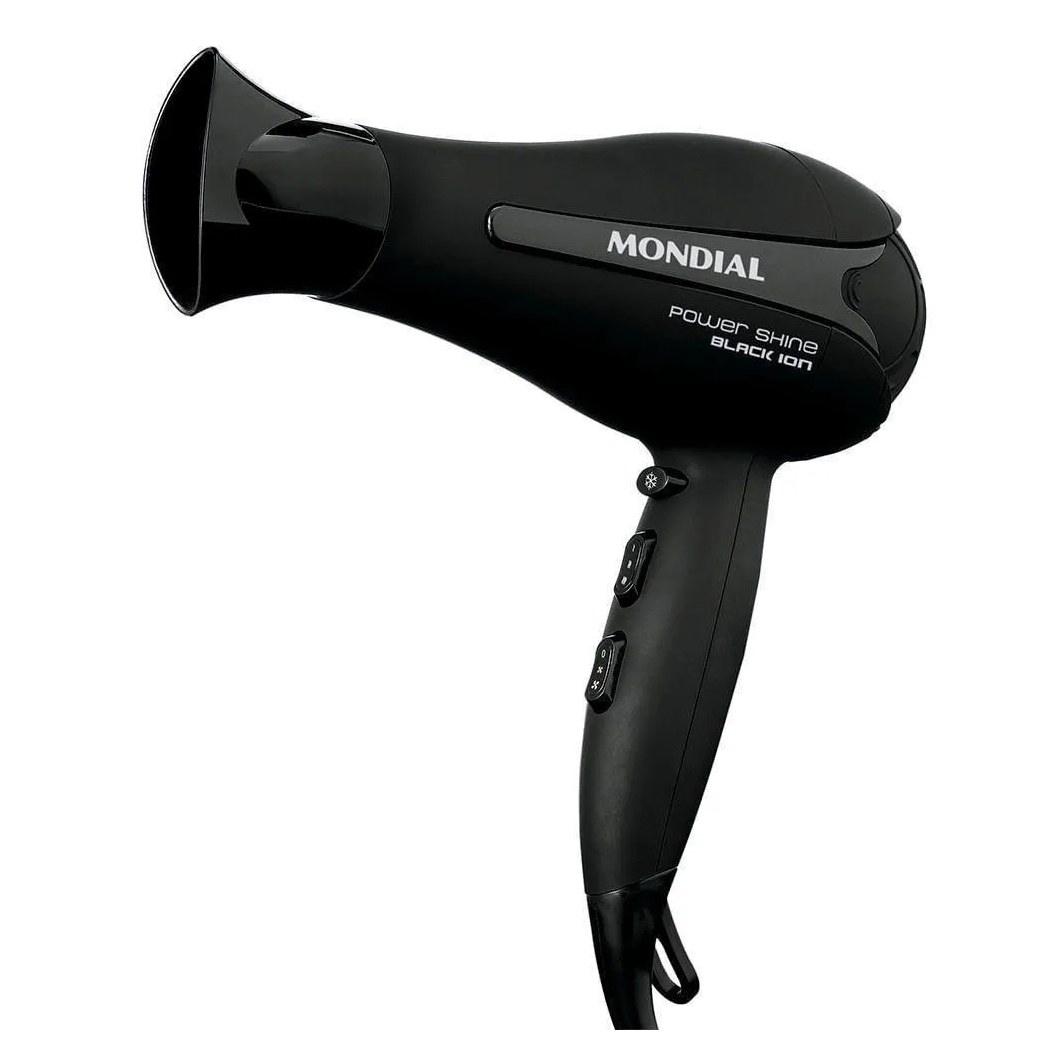 Secador de Cabelos Power Shine Black Sc-13 220v-preto
