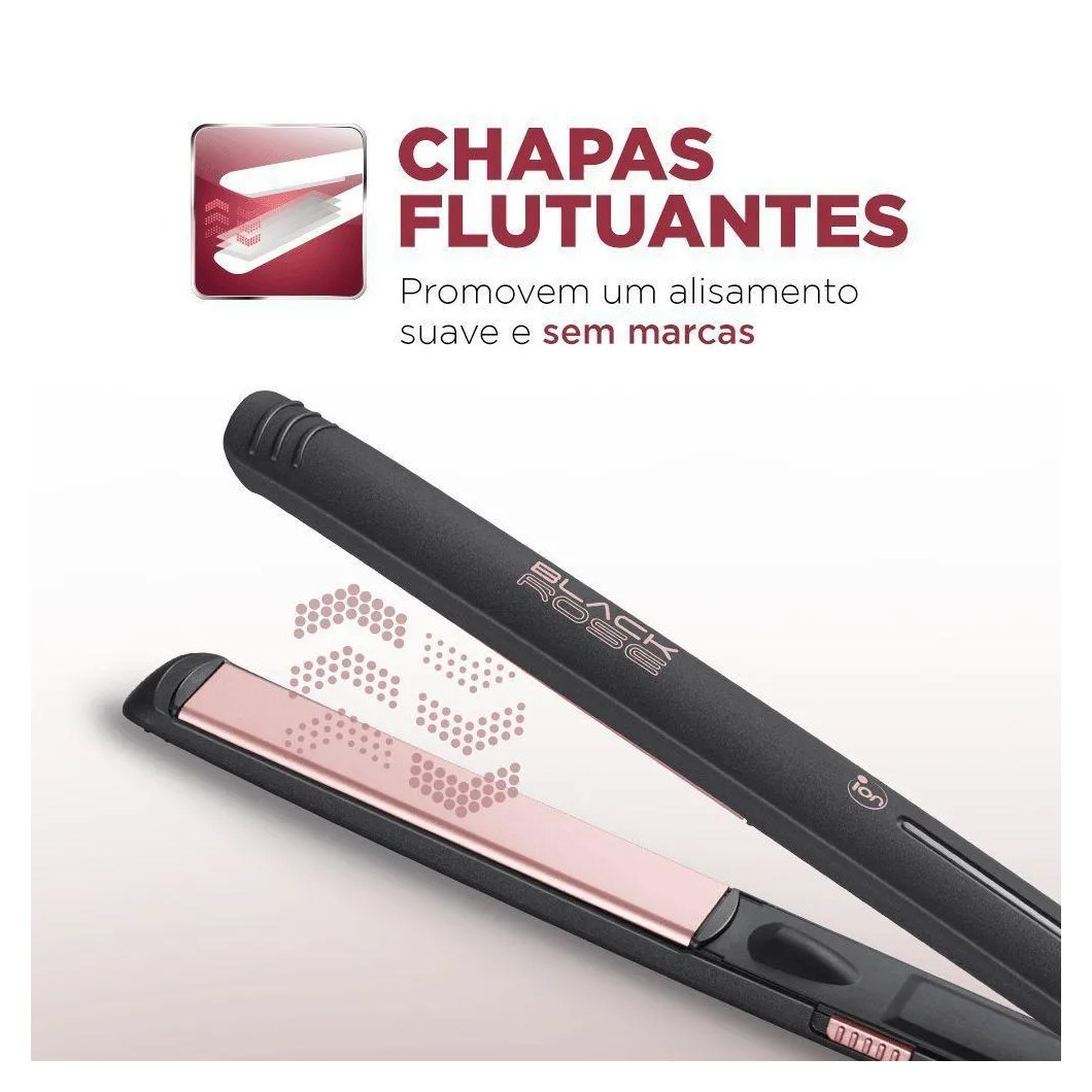Prancha Alisadora Black Rose P-27 Biv