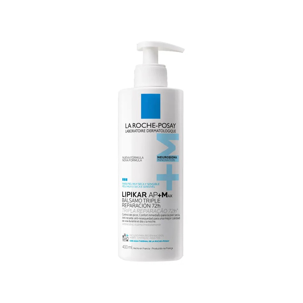 Hidratante Corporal Lipikar Baume Ap+max Pele Muito Seca E Sensivel 400ml