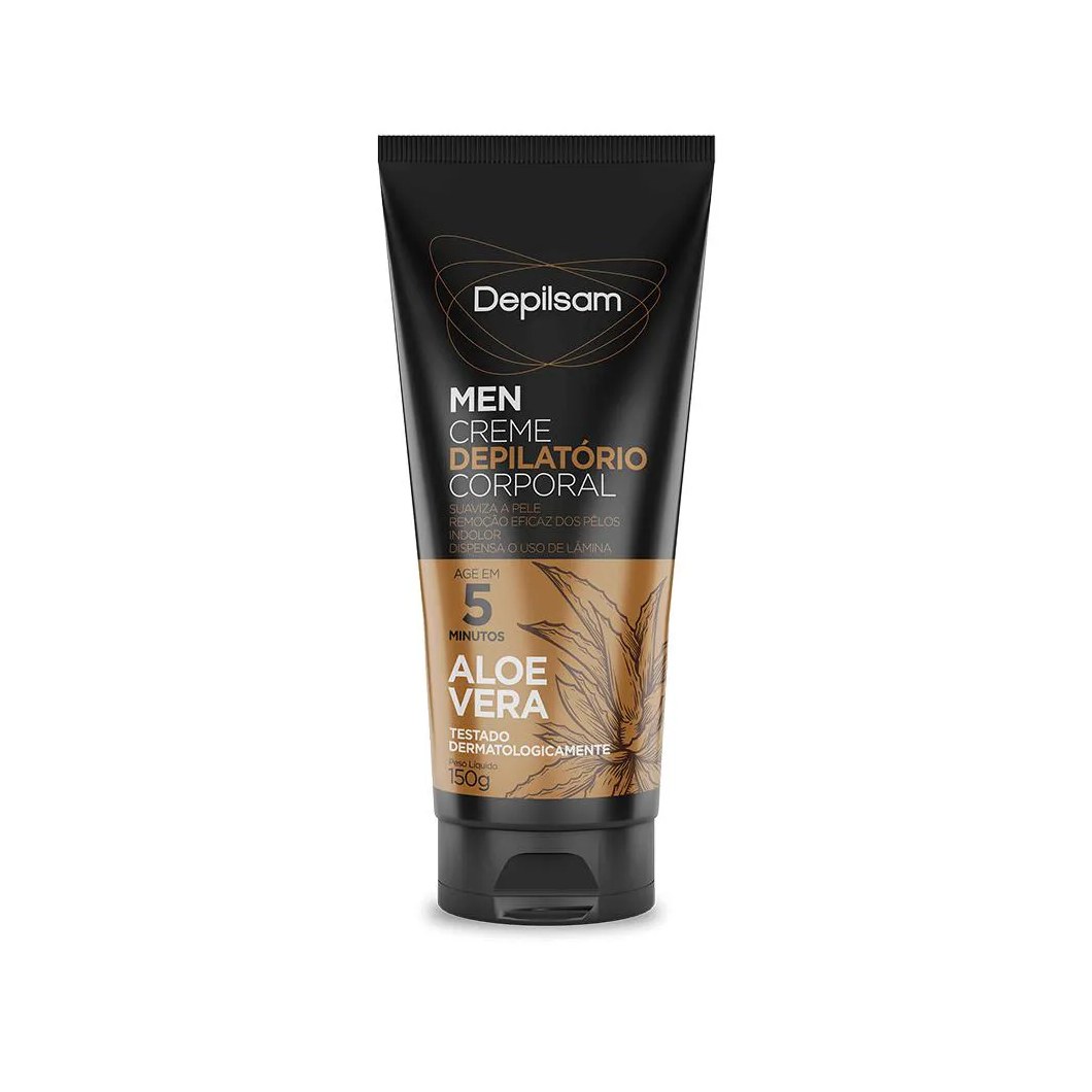 Creme Depilatório Corporal Depilsam Men Sport 150G
