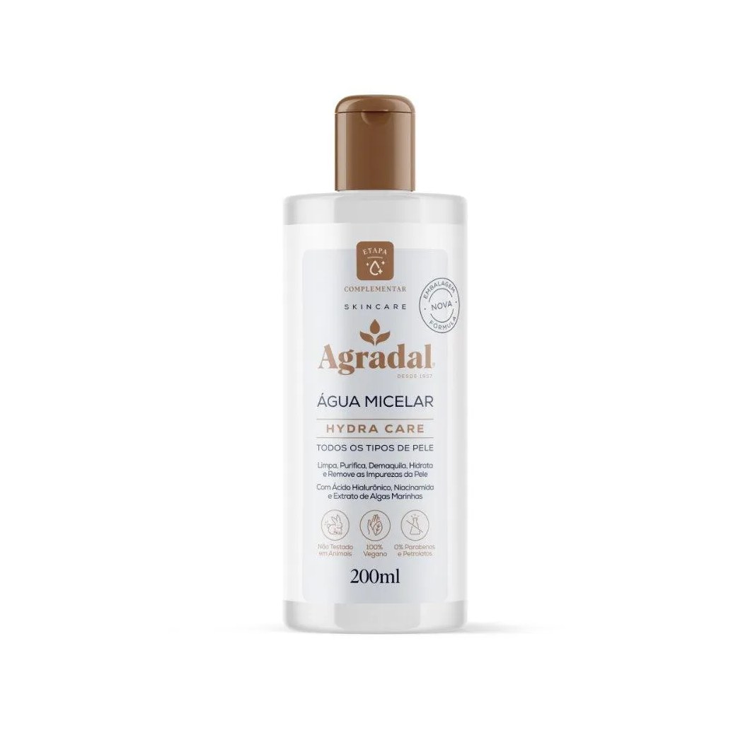 Água Micelar Agradal Hydra Care 200ml