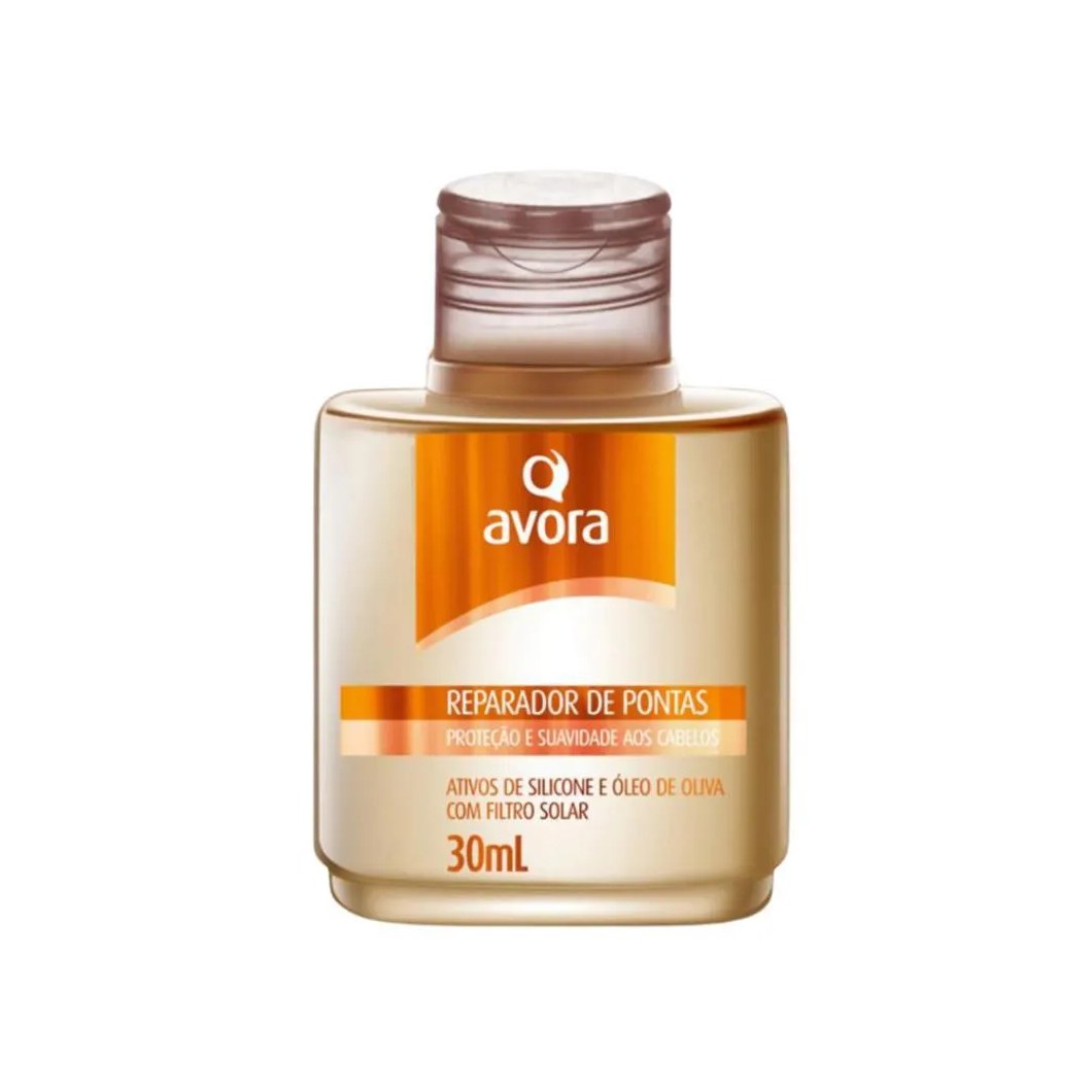 Reparador de Pontas Avora Silicone e Óleo de Oliva 30ml