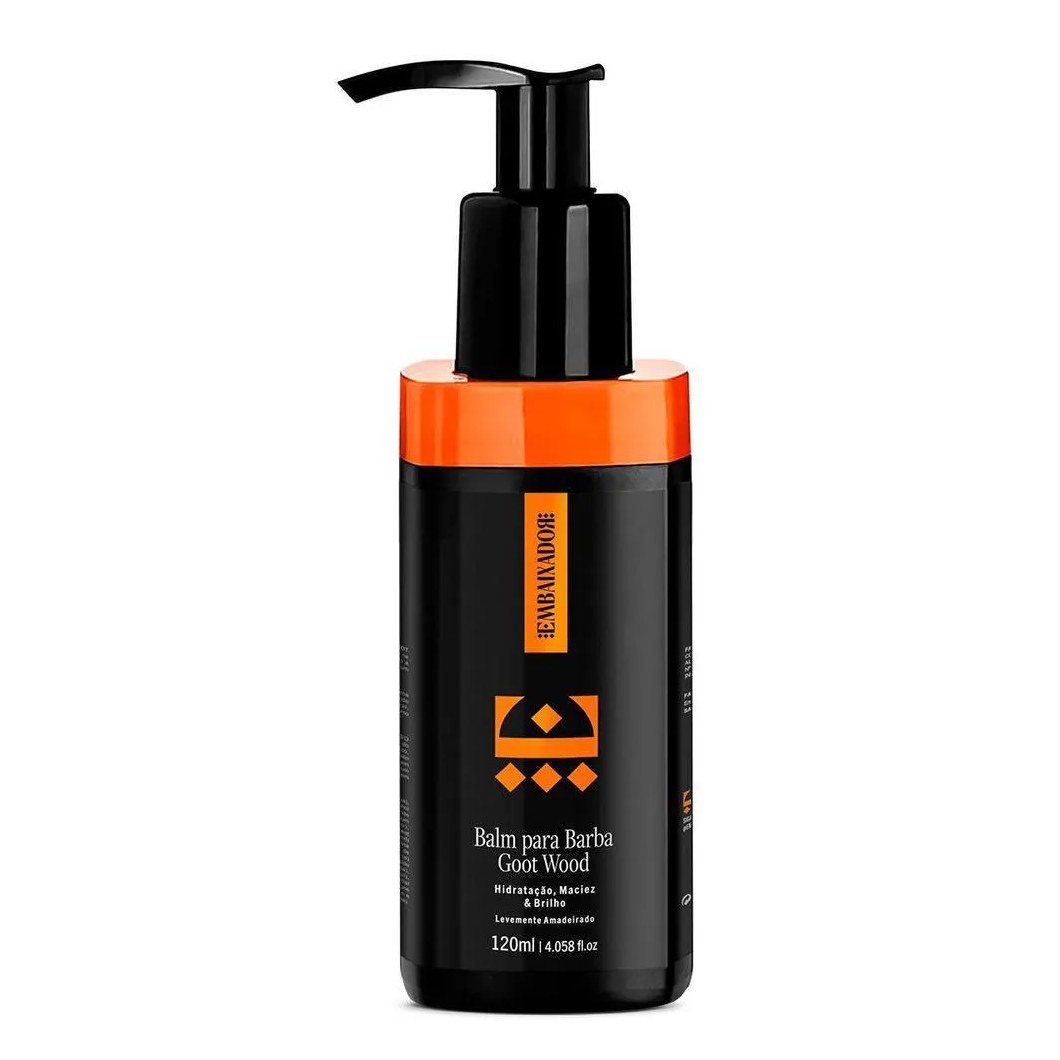 Kit 01 Óleo para Barba Goot Wood + 01 Balm Goot Wood Embaixador 120ml