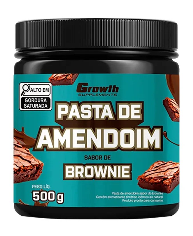 Pasta De Amendoim Sabor Brownie 500g