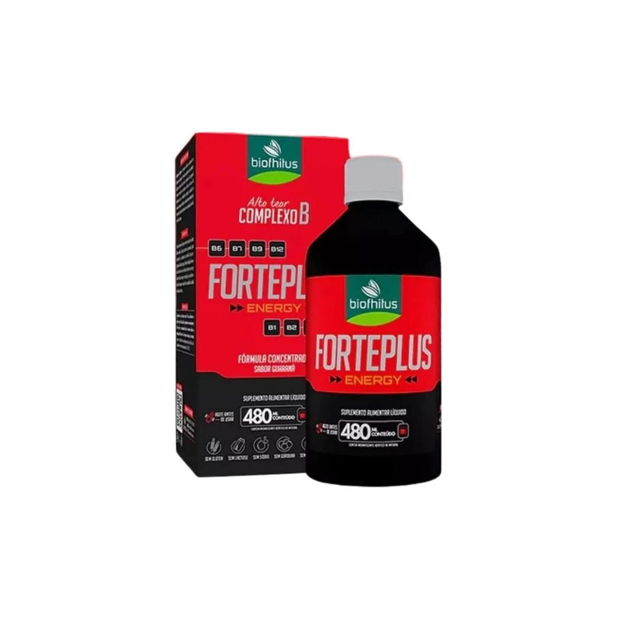 Vitamina Forteplus Energy Guaraná 480ml - Biofhitus