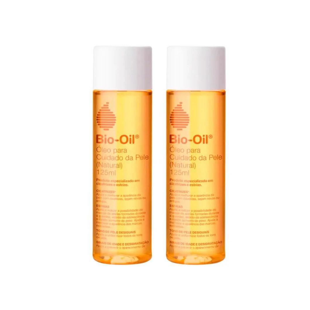 Kit Bio-oil Cicatrizante – 2 Óleos Corporais Cicatrizante Natural 125ml