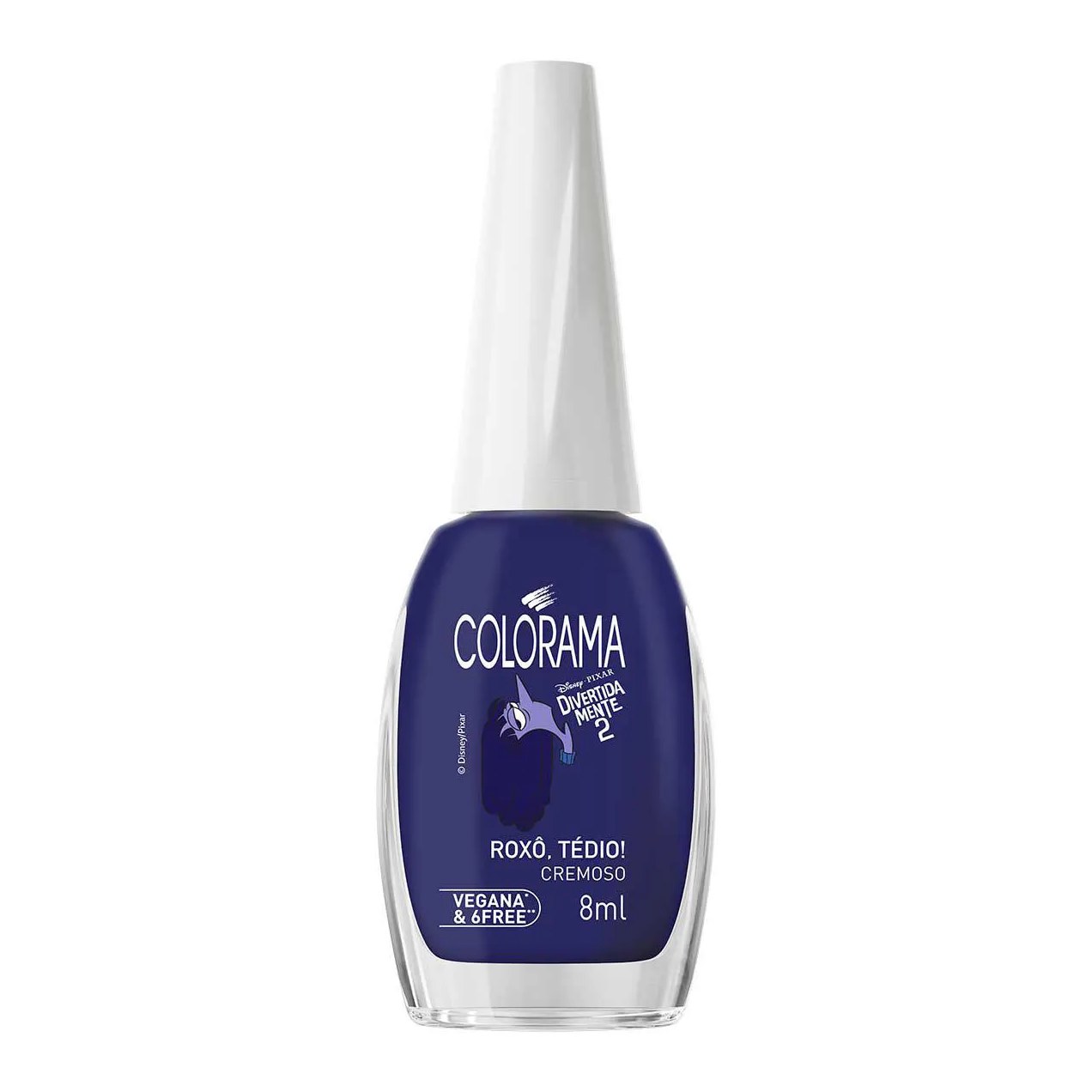 Esmalte Cremoso Colorama Divertidamente 8ml - Roxo Tédio