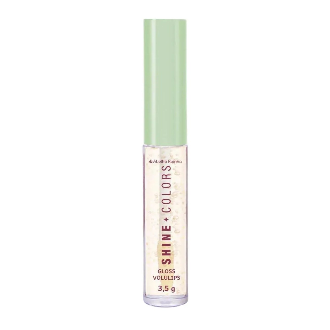 Batom Gloss Volulips Folhas Douradas Shine Colors Abelha Rainha 3,5g