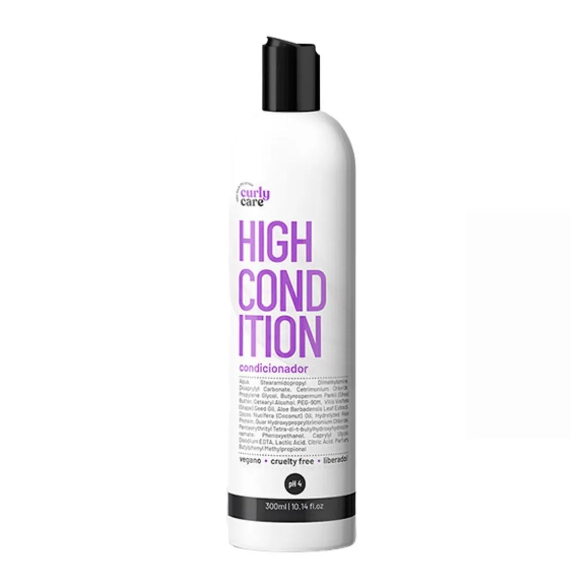 Condicionador Cachos Vegano High Condition Curly Care 300ml