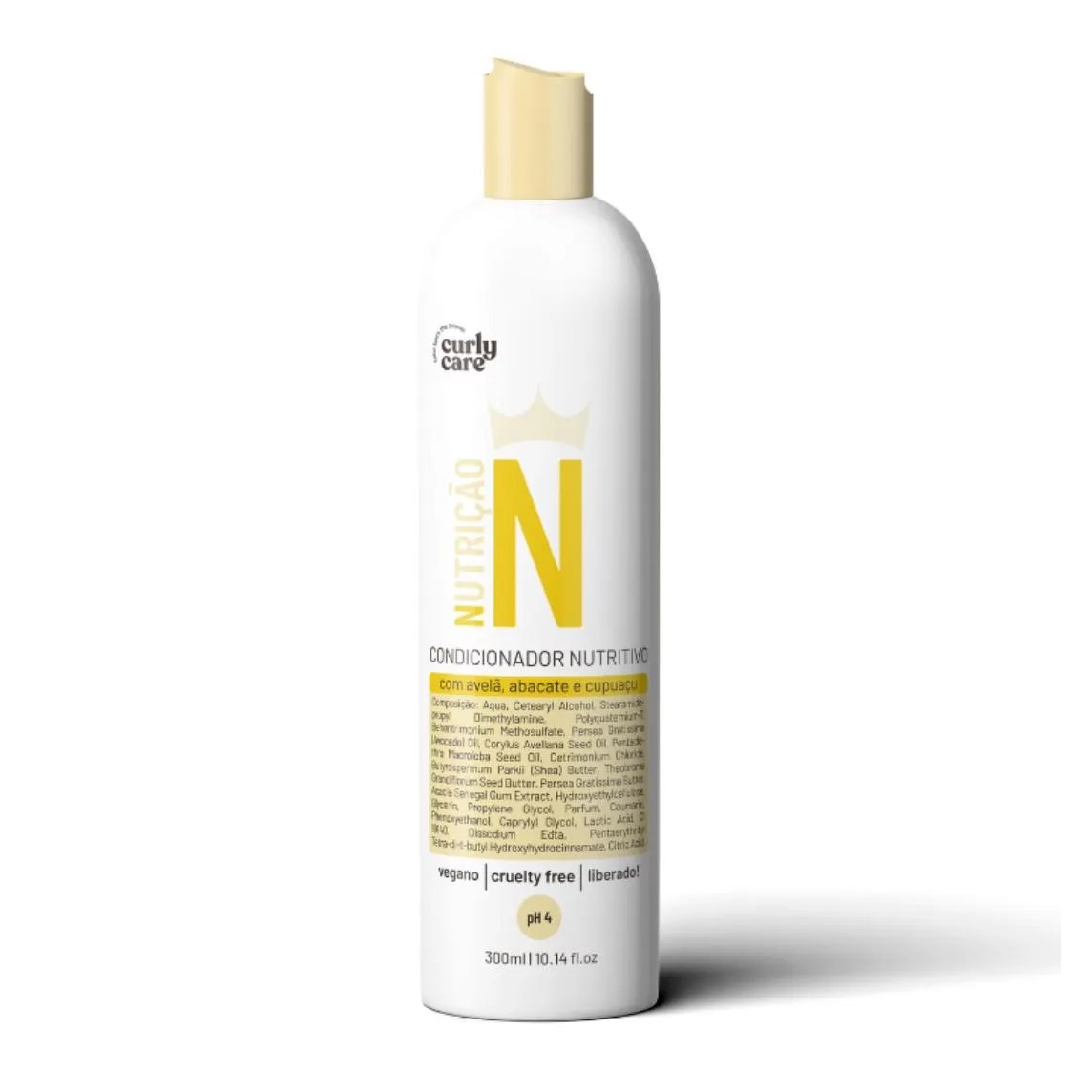 Condicionador Curly Care N Nutrição Cacheados Crespos Maciez 300ml