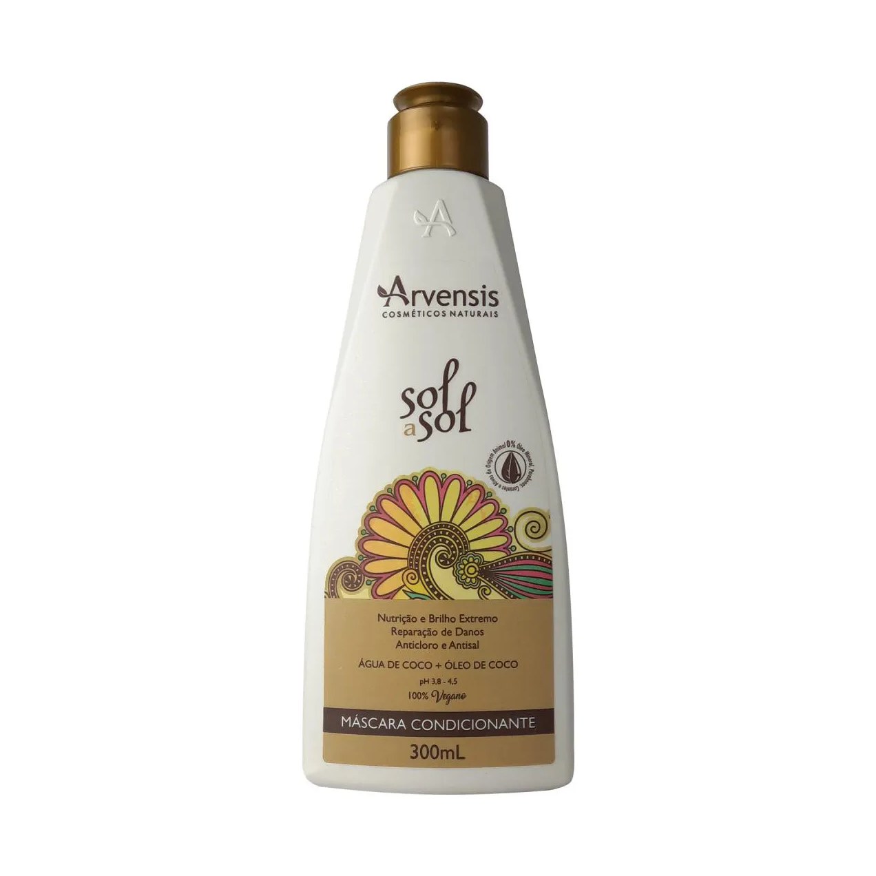 Máscara Condicionante Anticloro Sol a Sol Arvensis 300ml