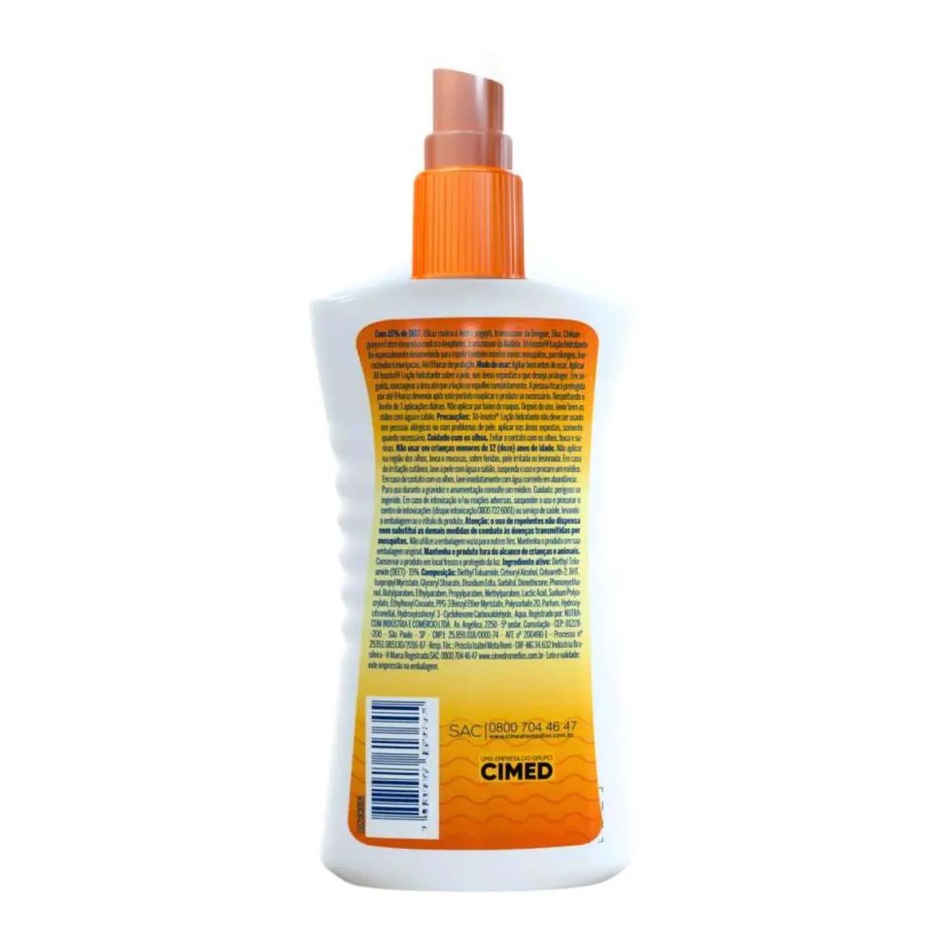 Kit Spray Repelente de Insetos Cimed Xô Inseto com 3 200ml