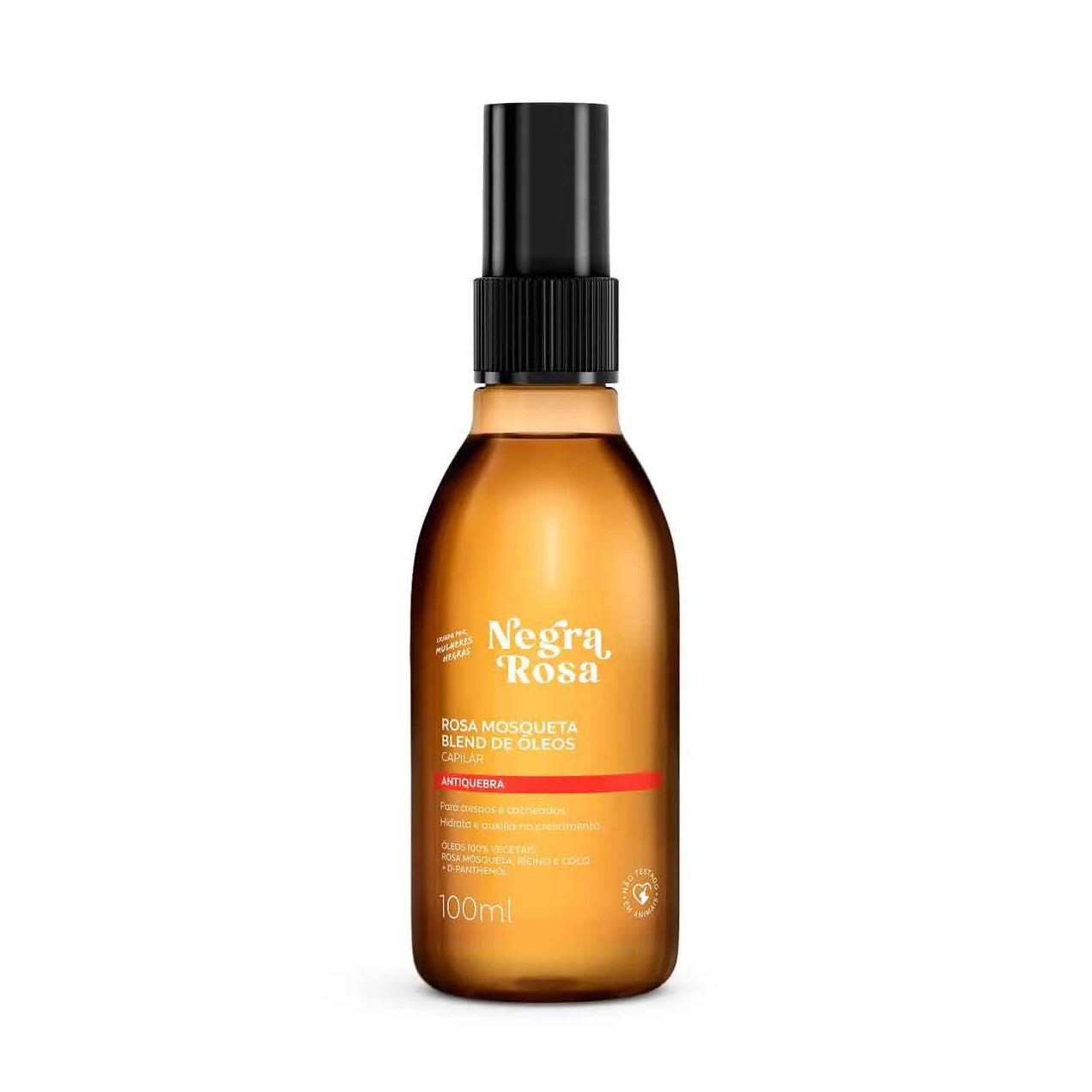 Blend Capilar Rosa Mosqueta Negra Rosa 100ml