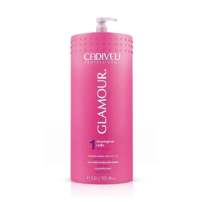Shampoo Cadiveu Glamour Rubi Brilho 3000ml