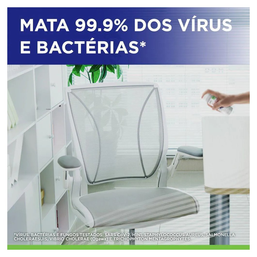 Desinfetante Aerossol Superfícies para Uso Geral Original Lysoform Frasco 55ml