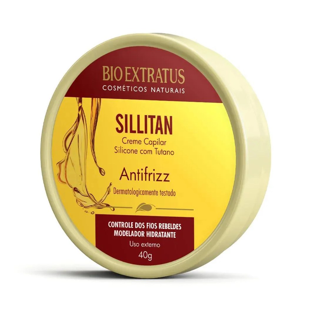 Creme Capilar Sillitan Antifrizz 40G Bio Extratus