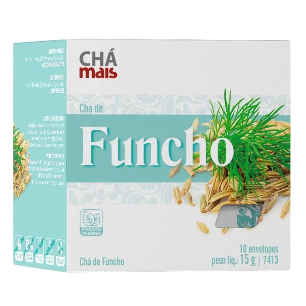 Chá de Funcho 10 Sachês - Chá Mais