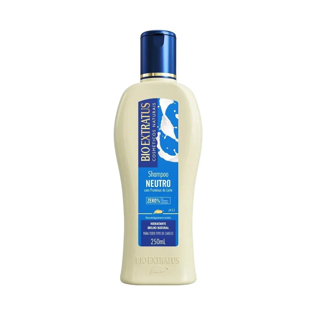 Shampoo Bio Extratus Neutro Brilho Natural 250ml