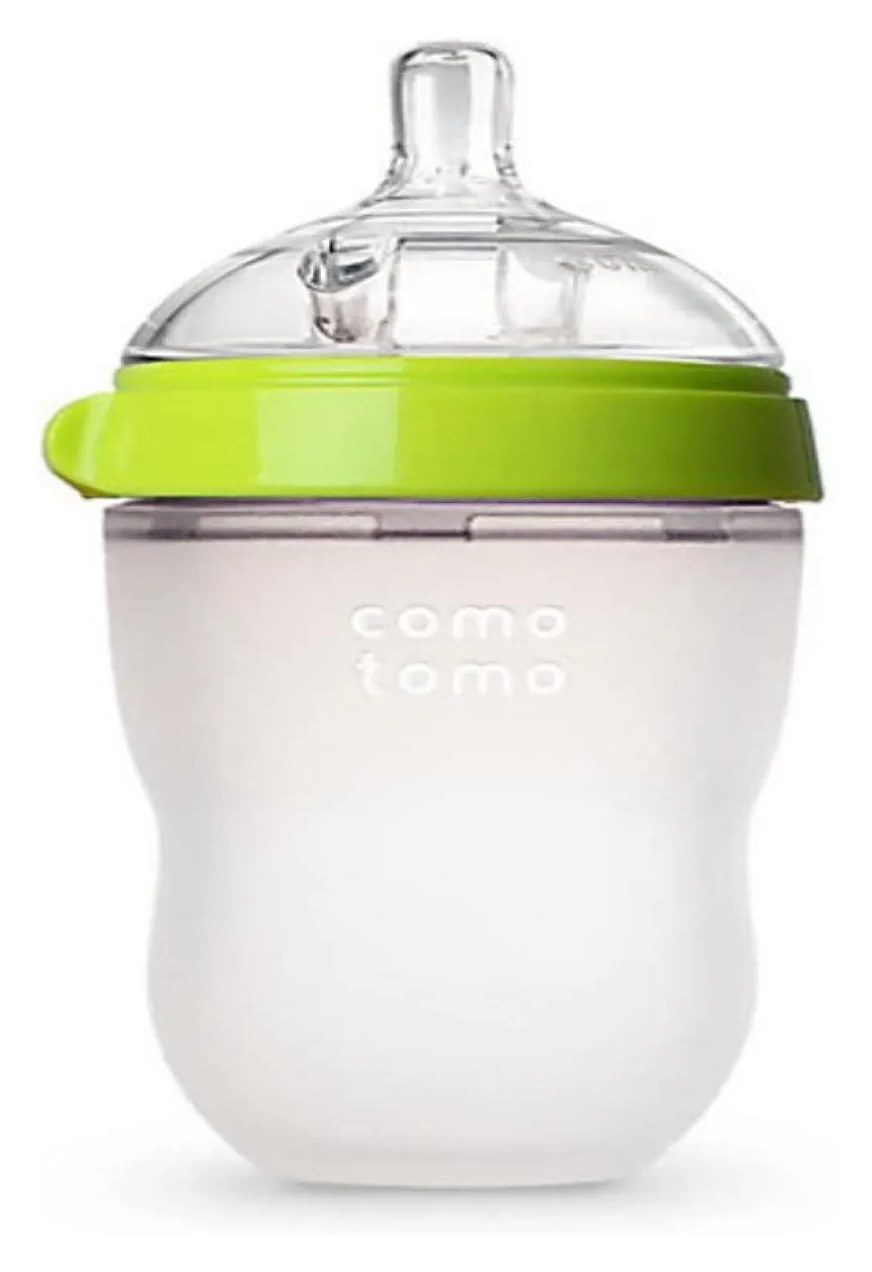 Mamadeira Comotomo Verde 250ml 3m+