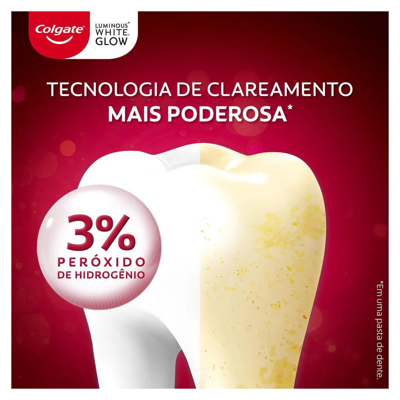 Creme Dental Colgate Luminous White Glow 70g