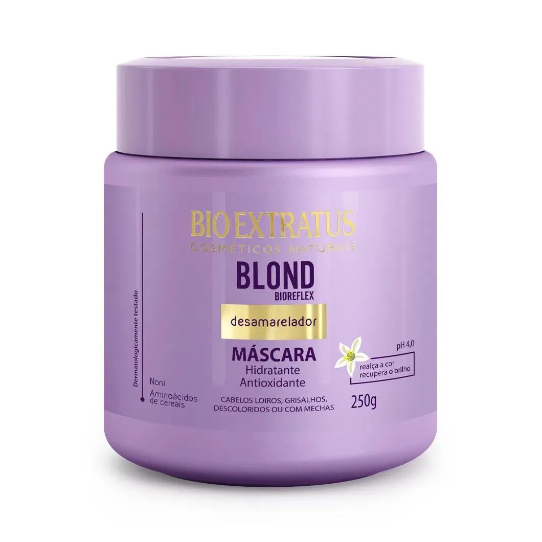 Mascara Desamarelador Blond Bioreflex 250 Ml Bio Extratus