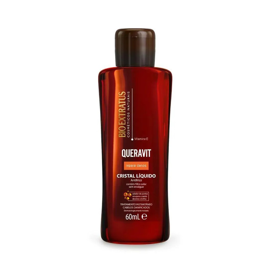 Cristal Líquido Selador de Pontas Queravit 60 Ml Bio Extratus
