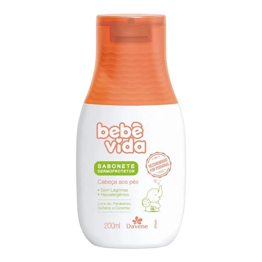 Bebe Vida Sabonete Liquido 200ml Davene