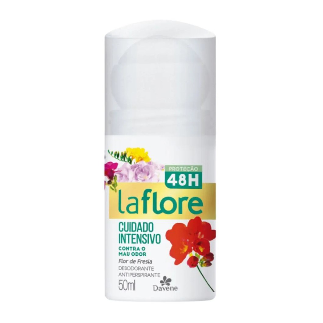 Desodorante La Flore Roll On Flor de Fresia 50ml Davene