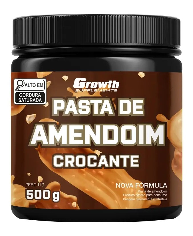 Pasta De Amendoim Crocante 500g