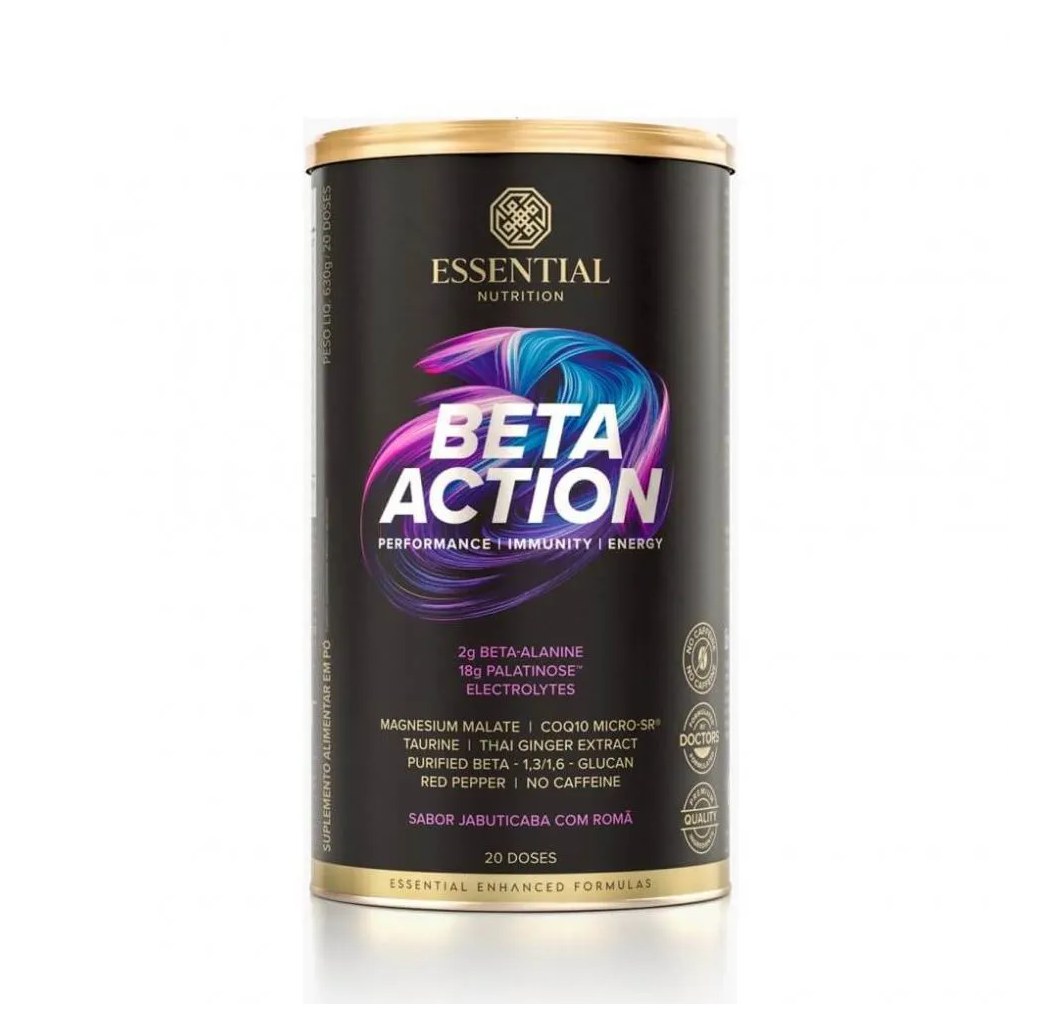 Beta Action Lata (630g) – Sabor: Jabuticaba com Romã