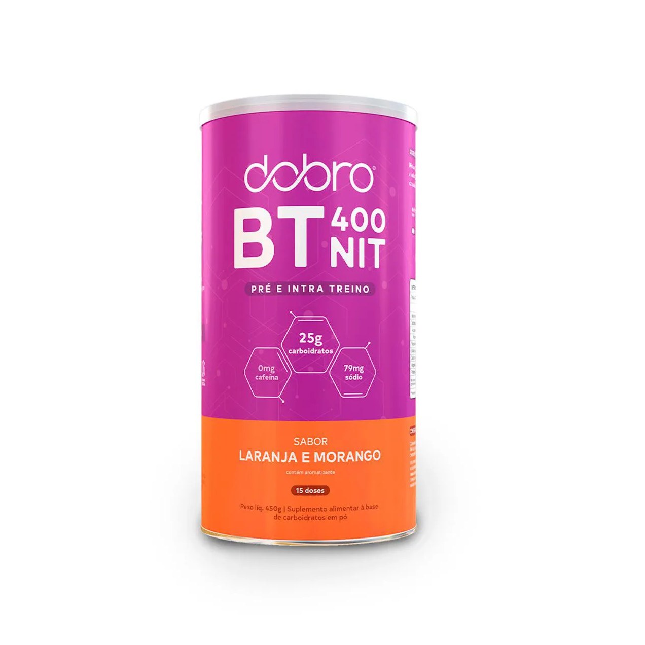 Dobro BT 400 Nit Laranja e Morango 450g