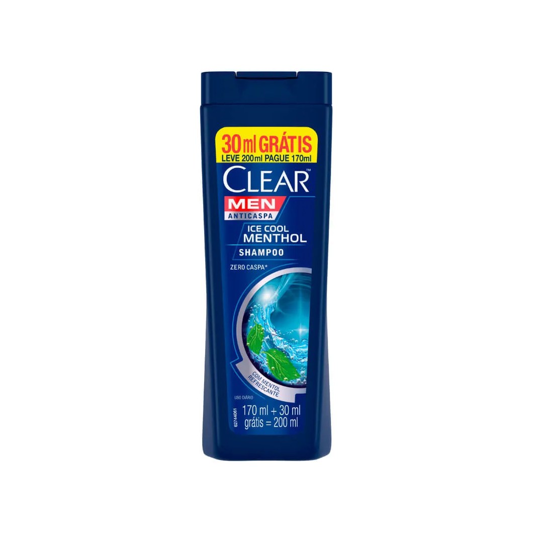 Shampoo Clear Men 200ml Ice Cool Menth