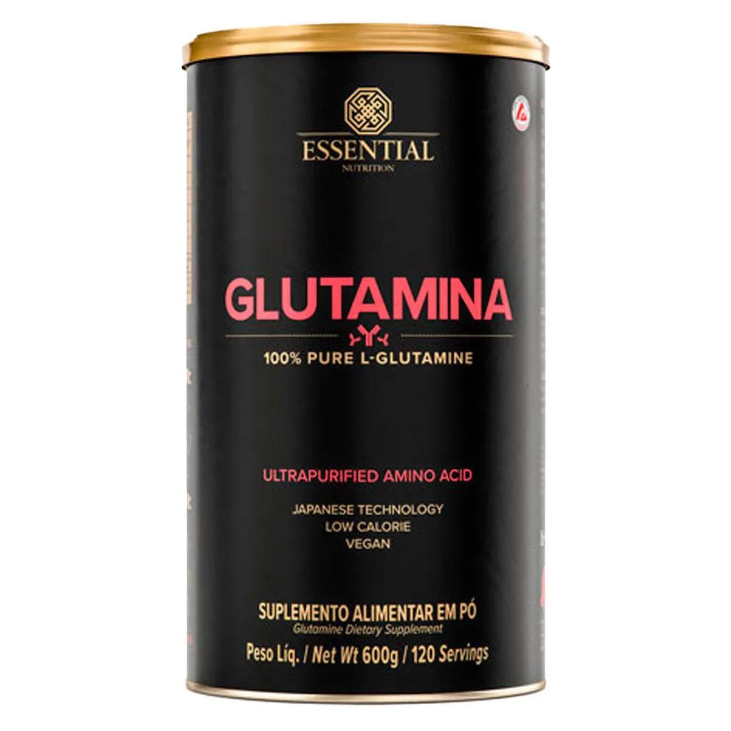 Glutamina 100% Pura – Lata 600g – Essential Nutrition