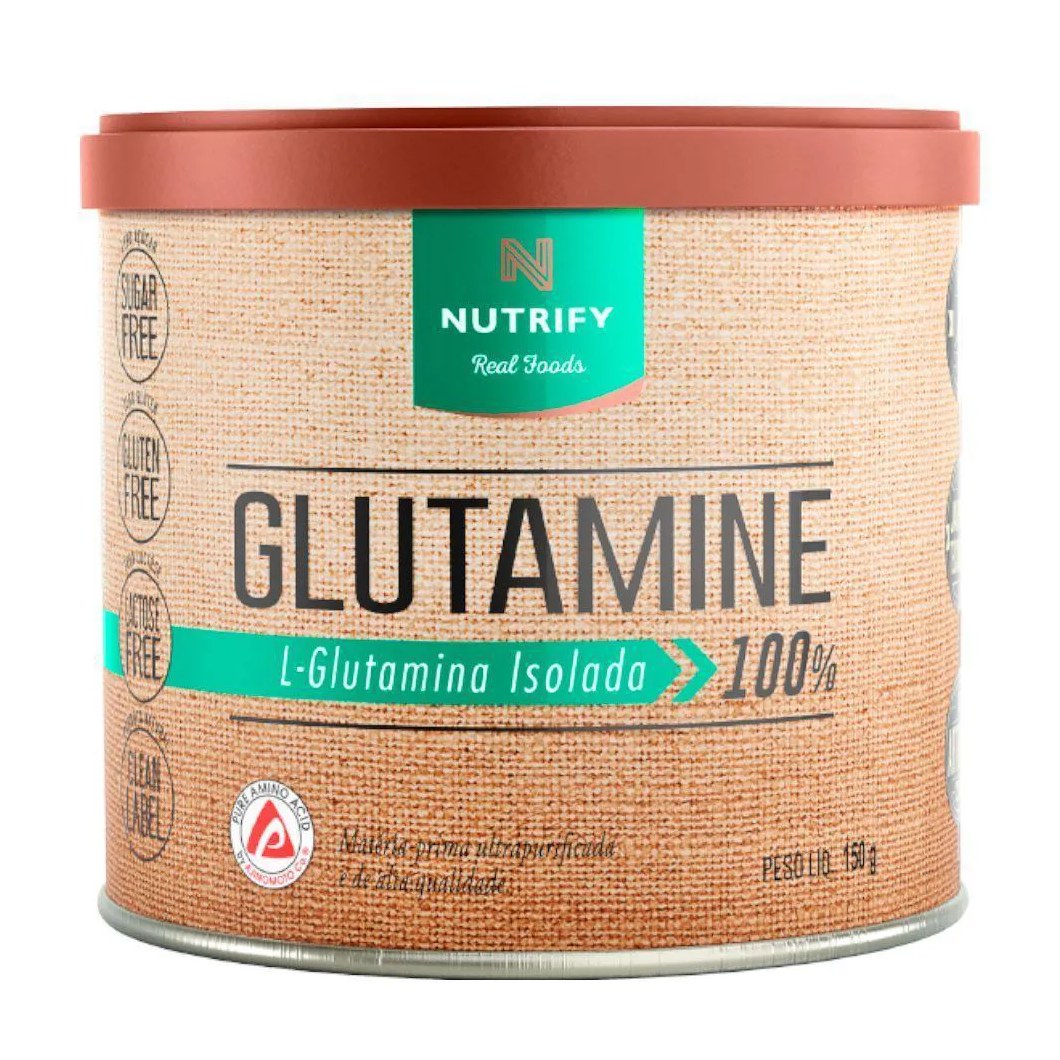 Glutamine L-glutamina Isolada Neutro Nutrify 150g